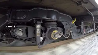 GoPro -Тележка Штадлерского поезда 5 / Stadler EMU train bogie wheelcam 5