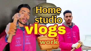Home studio vlogs work chetan Meerut vlogs 👍