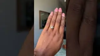 1.64ct Oval Grey Diamond ring with Embedded Diamonds by Anueva Jewelry