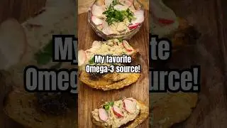 My favorite Omega-3 source: Sardines #dietadvice #healthyfood #omega3 #sardinesrecipe