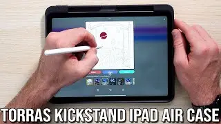 Чехол-книжка Apple Pen для iPad Air 11 дюймов Torras (2024)