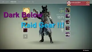 Destiny: Dark Below Expansion Raid Gear (Warlock)