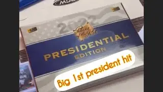 Another Box rip of 2022 Pieces of the past Presidential edition!!!! 1st president relic hit!!