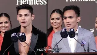 RYAN GARCIA VS. ROMERO DUNO - FINAL PRESS CONFERENCE HIGHLIGHTS & FINAL FACE OFF VIDEO