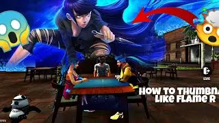 How to edit thumbnail || lIKE FLAME R|| tutorial video in PicsArt