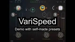 VariSpeed - Classic tape echo machine - Self made presets demo | GSi