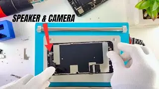 Apple iPhone 8 Plus Ear Speaker and Front Camera Replacement Shown in 3 Minutes