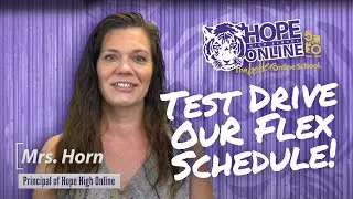 Hope High Online &ndash; Flex Schedule for Summer School!