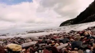 GoPro session on Babbacombe beach