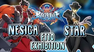BBCF FT10 Exhibition - Nesica (Tager) vs. Star (Hazama) SnowMatch