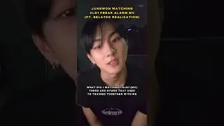 Jungwon watching ALD1 Freak Alarm MV and mentioned Leo Sangwon #jungwon #sangwon #leo #ald1 #enhypen