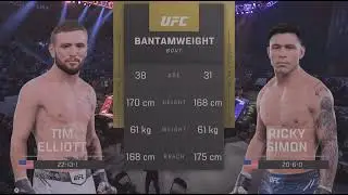 Tim Elliot vs Ricky Simon