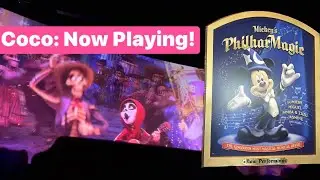 4D Show Mickey's PhilharMagic Now with COCO scene! Disney World Magic Kingdom Fantasyland