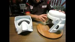 Biker Scout helmet project part 7