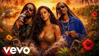 Damian Marley, Rihanna & Snoop Dogg &ndash; Living in the Past (Official Music Lyrics Video)