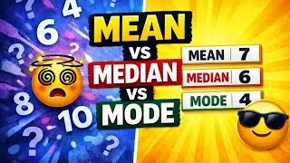 Statistics made easy ||Mean,Median,Mode|| Part 1
