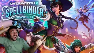 OVERWATCH SEASON 13 SPELLBINDER LIVE BATTLE PASS & PATCH REACTION