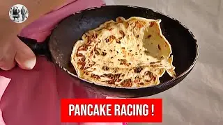 It&rsquo;s Flippin' Fun &ldquo;Pancake racing&rdquo;