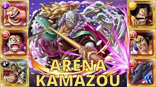 OPTC Arena Kamazo! 4 TEAMS! 50 STAMINA (One Piece Treasure Cruise)