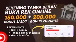 Rekening Digital Bebas Biaya! Bonus Uang 150 Ribu + Voucher Belanja 200 Ribu | Krom