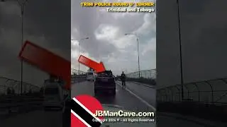 TRINI POLICE ROAD BLOCK Around D Corner CRIME FIGHTING in Trinidad and Tobago JBManCave.com #Shorts