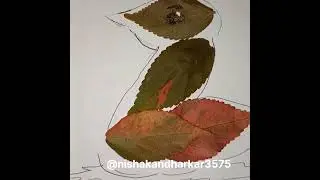 #craftideas #creativity #creative #design #leafart #leaf #leafwork #crafts #shorts #yt #youtube