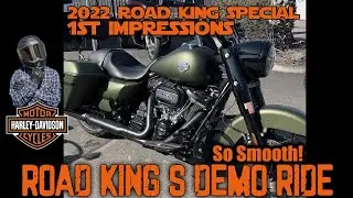 2022 Road King S Test Ride & First Impressions