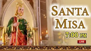 MISA EN VIVO HOY MIÉRCOLES 04-FEB-26.TODOS LOS DÍAS A LAS 7:00  PM
