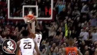 FSU's Phil Cofer Flushes Perfect Alley-Oop Dunk vs. VT