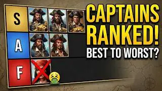 Ranking Captains Worst to Best - Tortuga A Pirate's Tale