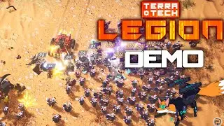 TerraTech Legion Demo - The Swarms Are Coming!