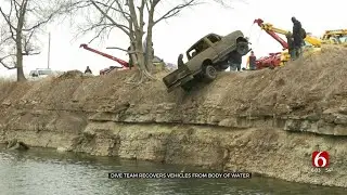 Dive Team Recovers Vehicles From Nowata County Body of Water