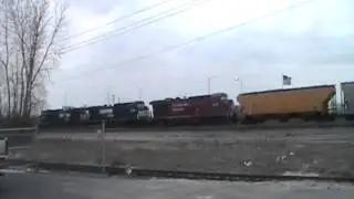 NS entering Clearing Yard