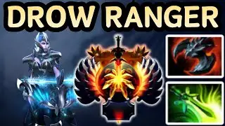 🔥 PURE PRECISION ARCHERY 💥 &mdash; DROW RANGER CARRY | DOTA 2 🔥