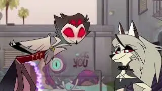 Stolas and Loona human disguise transformation (helluva boss s2 e2)
