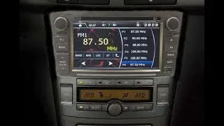 Штатная магнитола Toyota Avensis (2003-2008) Windows FT-1030M(S)