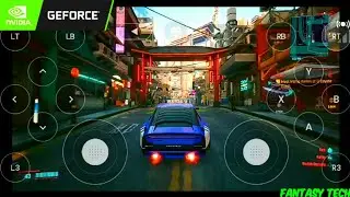 Геймплей игры Cyberpunk 2077 для ПК на Android | Nvidia Geforce Now для Android