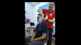 HOW TO MAKE A BANDAGE FIRST AID | RED CROSS TRAINING PHILIPPINES