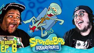 SQUIDVILLE!! | Spongebob Season 2 Episode 6 GROUP REACTION