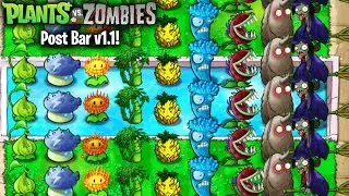 Plants vs Zombies Post Bar v1.1 | Pineapple, Chinese Bamboo, Bursa, Ghost Zombie & More | Download