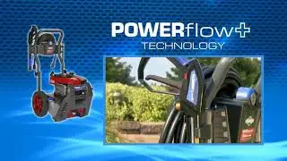 POWERflow+ Pressure Washer Technology