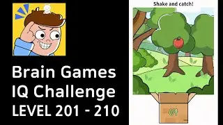 Brain Games IQ Challenge Level 201-210 Walkthrough (GAMEJAM)