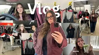 Day in my life VLOG! Grad photos, shopping, matcha, harry styles, GRWM