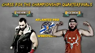 Atlantic Pro Wrestling: Thad Howett vs. Rick Owens