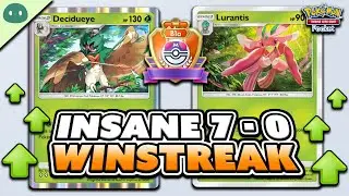 7 WINSTREAK with Lurantis & Decidueye! | Pokemon TCG Pocket