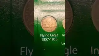 Flying Eagle cents. But is this wrong?