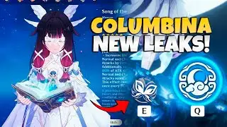 NEW UPDATE! FIRST LOOK AT COLUMBINA SKILLS & BURST! FULL KIT UPDATED - Genshin Impact