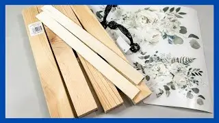 Decorative Tray DIY || Dollar Tree Wood DIY || Just 1 Quick Craft