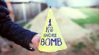 SMOKE BOMB UNDER SAND EXPERIMENT