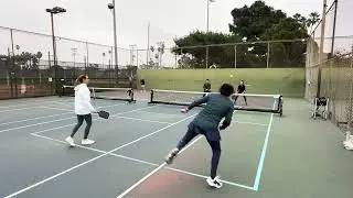 Karen/April vs. Rebecca/Julie (3.0 Women Round-Robin) 😆